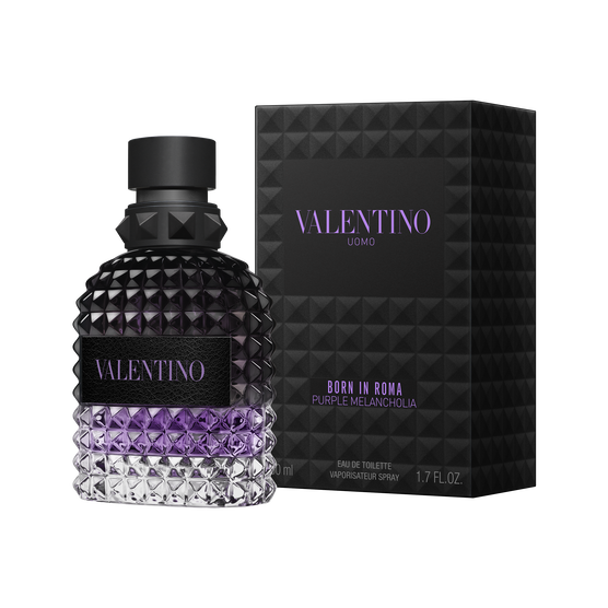 UOMO BORN IN ROMA PURPLE ALLGR EDT 50ML